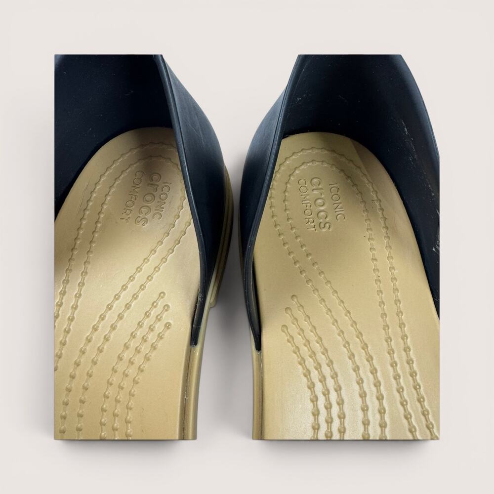 Crocs Women’s Tulum Open Toe Strappy Slip On Flat Sandals Size 10 - Picture 7 of 12
